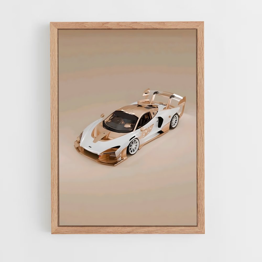 Poster spectaculaire Senna GTR – affiche Mclaren (vue 4)